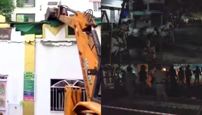 Nashik: Muslim mob goes on a rampage as trustees of Satpeer Dargah gather to demolish it after Bombay HC deems it illegal, 21 policemen injured