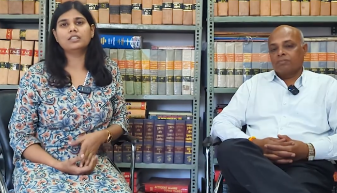 Screenshot of the interview