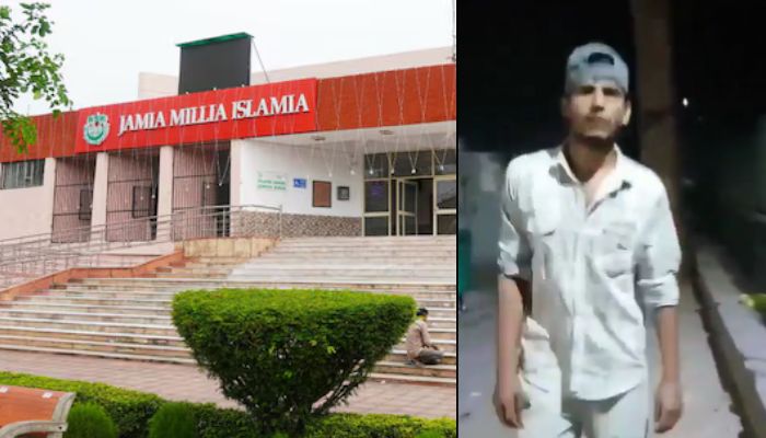 Kashmiri student molested at Jamia Millia Islamia, liberal gang went silent after attacker turned out to be Mohammed Abid, told journalist to delete story