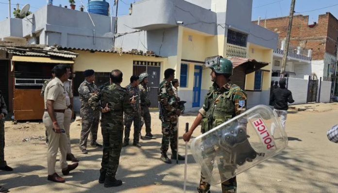Heavy police deployment and drone surveillance in Chhatarbar after Kalash Yatra stone pelting incident