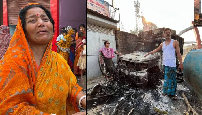 Murshidabad: How Muslim mobs selectively targeted Hindus in the garb of protests against Waqf law, attacked temples, homes, shops and businesses