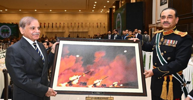 Parody PM of parody nation: Pakistan PM Shehbaz Sharif gifts 2019 Chinese drill image as memento for ‘Op Bunyan’, leaves netizens in splits