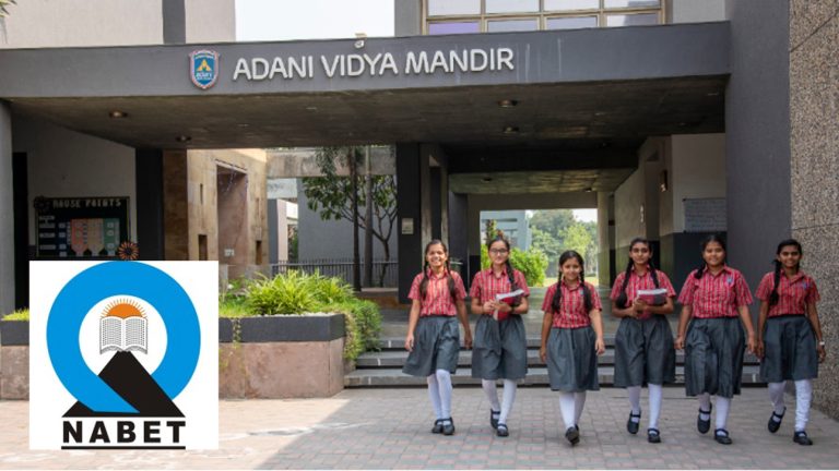 Adani Vidya Mandir Ahmedabad ranked among top schools in the country by the National Accreditation Board for Education and Training