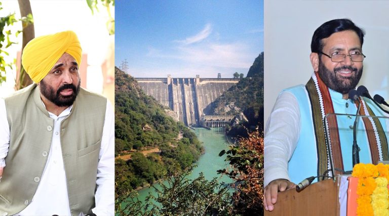 Water War: As Punjab’s AAP govts vows to not release a single drop of water for Haryana, CM Saini says excess water will go to Pakistan if reservoirs not emptied before monsoon