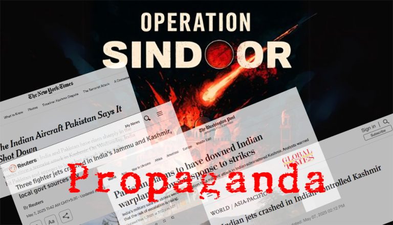 Foreign media, Pakistan govt use a loop of lies to claim ‘Indian fighter jets shot down’ despite zero evidence: Pakistani defence minister says he read it on ‘social media’