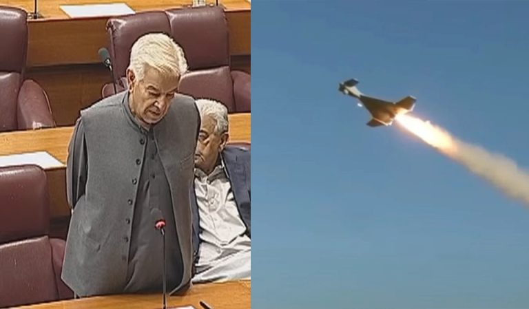Day after claiming they intercepted 25 Indian drones, Pakistani defence minister says they didn’t intercept the drones to avoid giving away their defence locations