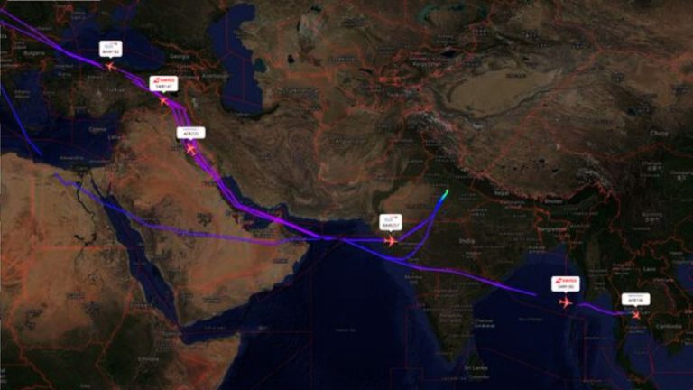 Pakistan set to lose millions after Western airlines reroute their flights to avoid Pakistani airspace after the country banned Indian flights