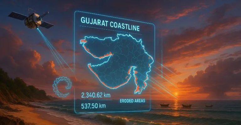 Increase in Gujarat’s coastline from 1600 KM to 2300 KM: Result of advanced measurement methods, use of technology including satellites – Understand why this ‘increase’ was recorded