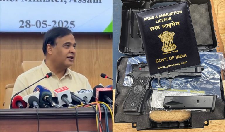 Assam government to grant arms licence to indigenous people in remote, vulnerable and border areas to tackle unlawful threats from hostile quarters
