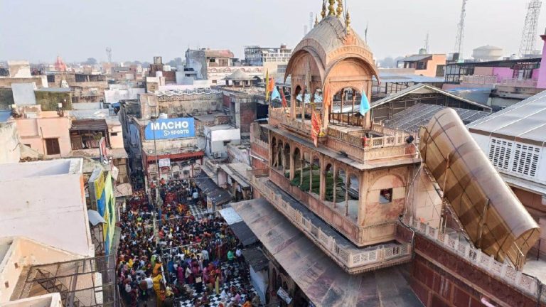 Supreme Court allows UP govt to use funds of Vrindavan’s Banke Bihari Temple to buy land around it for corridor development, acquired land to be registered in deity’s name