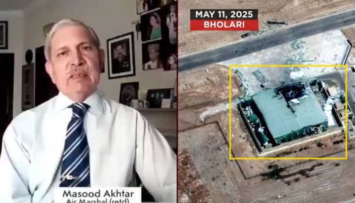 Retired Pakistani Air Marshall concedes loss of AWACS aircraft in Indian strikes at Bholari air base: Check the extent of destruction in before and after images