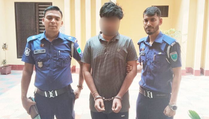 Moulvibazar: Police arrest Hindu youth Bikash Dhar Deepta on accusations of 'blasphemy' after being hounded by Muslim mob