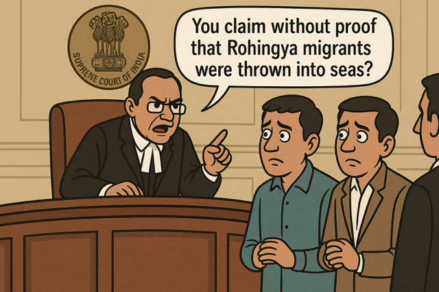 SC calls petition on Rohingyas thrown into sea a ‘beautifully crafted story’: A reality check for activist fiction