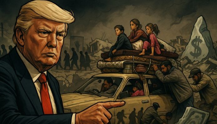 Trump Gaza Libya relocation plan proposes moving Palestinians to war-torn Libya