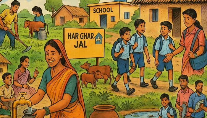 Jal Jeevan Mission transforms Bundelkhand’s destiny, says study by Bundelkhand University
