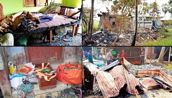 Bangladesh: Muslim mob sets Hindu homes on fire after death of local politician, lawlessness continues under the watch of Muhammad Yunus