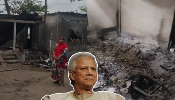 Md Yunus of Bangladesh confirms OpIndia report of Hindu houses burned by Islamists, but uses twisted logic of Leftist media to claim ‘it was not communal’: Read why his claims are false