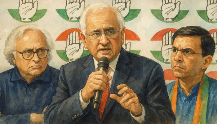 Congress leader Salman Khurshid debunks Trump’s claim, praises Indian restraint, but back home, Jairam Ramesh and Pawan Khera still stuck on the wrong questions