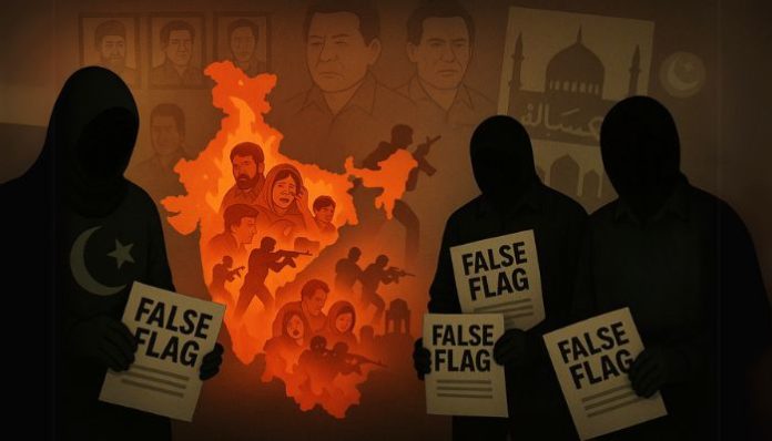 Pakistan propaganda dossier spreads false flag claims about Pahalgam while echoing Hamas-style disinformation to whitewash terrorism.