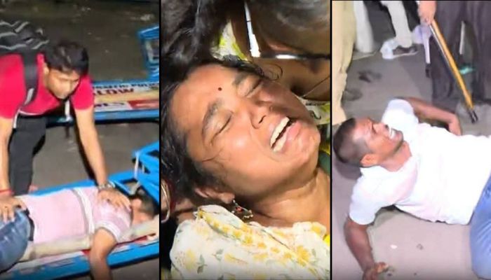 The plight of ‘justice’ in West Bengal: Teachers, who lost their jobs due to scam by TMC Ministers, now get brutally thrashed by Mamata’s police for protesting