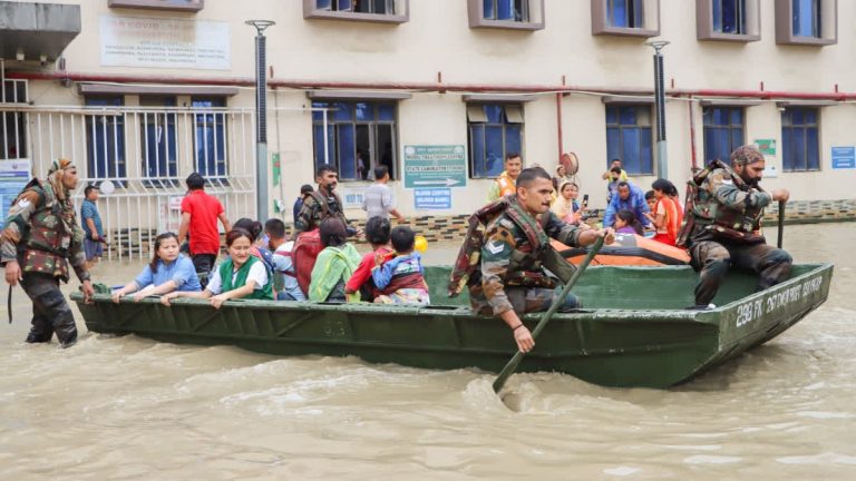 Operation Jalrahat-II: Assam Rifles and Indian Army continue flood relief efforts in North East India on the third day of the operation