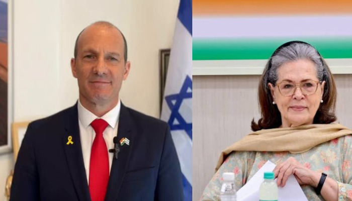 Israel’s Ambassador to India questions Sonia Gandhi over her ‘love for Iran’, says politicians should be informed and have awareness of regional situations