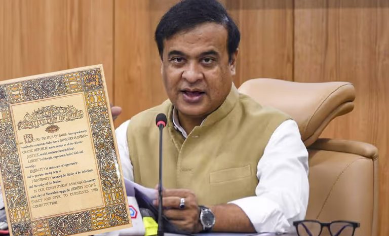 Himanta Biswa Sarma urges removal of ‘Secular’ and ‘Socialist’ from Constitution’s preamble, targets Indira Gandhi for not resolving illegal immigration and chicken neck issues
