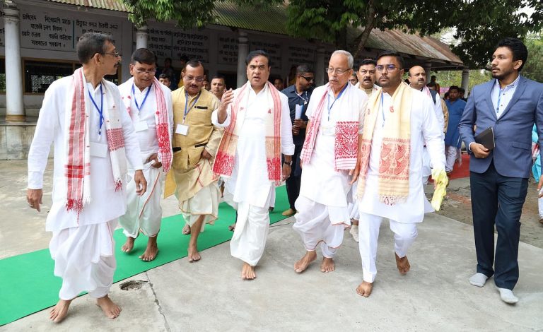 Assam govt is dealing firmly with encroachment of Satra lands, the scale of encroachment is assault on Assam’s culture and identity: Himanta Biswa Sarma