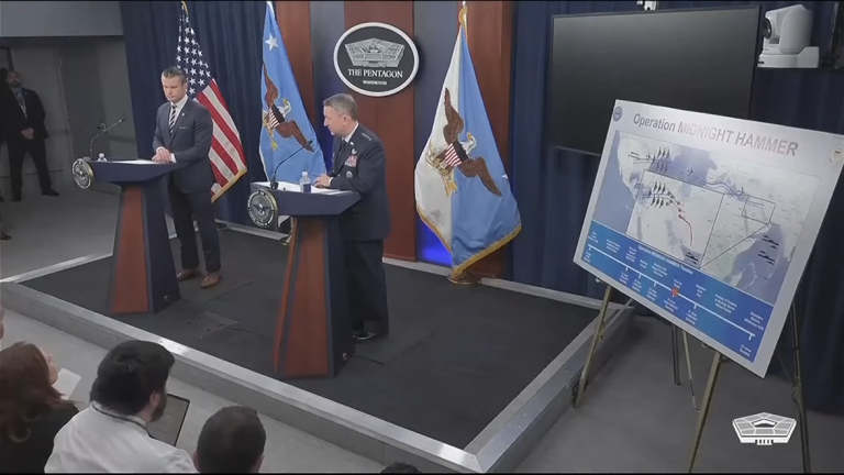 Operation Midnight Hammer: 7 B-2 bombers dropped 14 bombs on Iranian nuclear sites, other B-2s flew over Pacific for deception while Tomahawk missiles fired for surprise