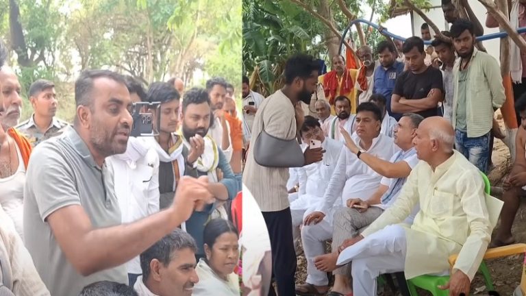 Buxar triple murder: Local RJD MP and MLA reach victims after 8 days, angry family members question their absence for so long