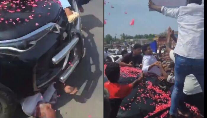 Andhra Pradesh: Man gets crushed to death by former CM Jagan Mohan Reddy’s car during a rally, his party puts the blame on the state government