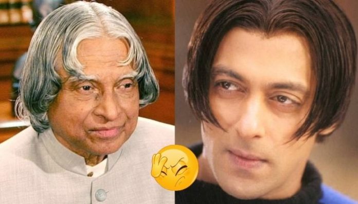 'Tere Naam' movie look inspired by APJ Abdul Kalam, claims Bollywood actor Salman Khan