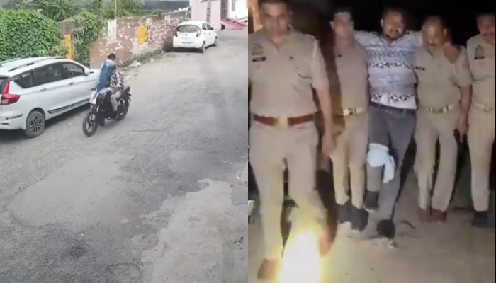 Uttar Pradesh: Musabbir molests minor girl in broad daylight in Bareilly, shot in the leg by police while trying to flee, arrested