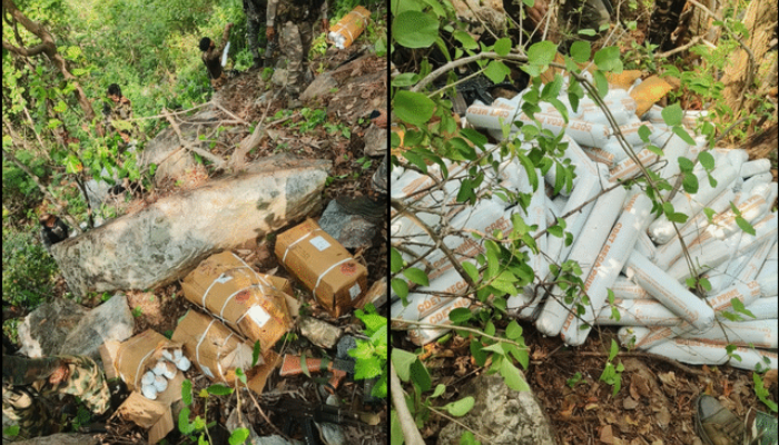 4 tonnes of looted explosives buried in dense jungle: As CRPF, Odisha police recover 2.5 tonnes, read how Naxals hatched an elaborate plan to obtain gelatin sticks