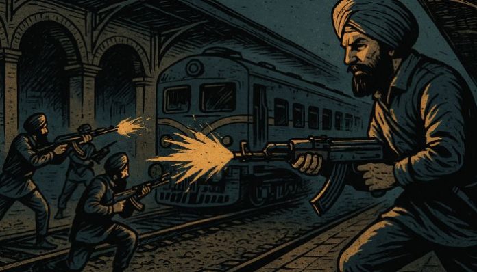Khalistani terrorists attacked trains in 1991 Punjab, killing 159 passengers, mostly Hindus