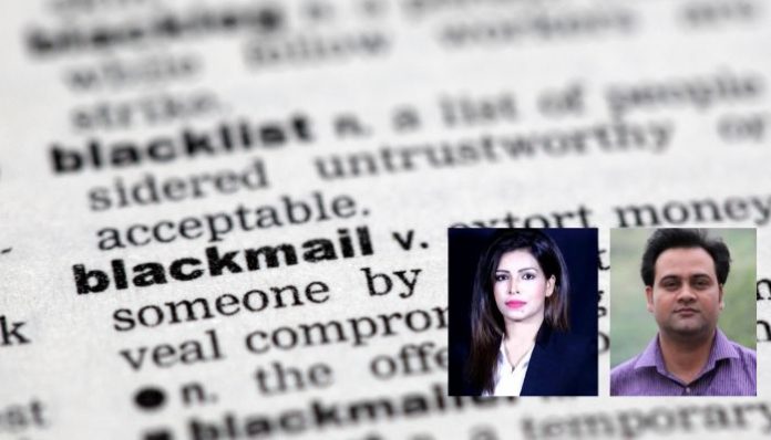Shazia Nisar and Adarsh Jha arrested for extortion racket
