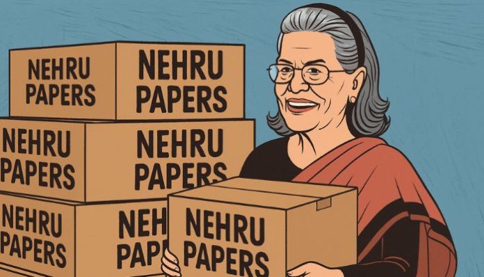 Sonia Gandhi may face legal action over Nehru papers taken in 2008