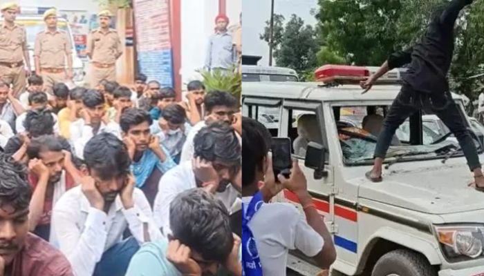UP: Dozens arrested after ‘Bhim Army’ supporters of Chandrashekhar Azad’s party unleash mayhem in Prayagraj, NSA, Gangster Act slapped on miscreants