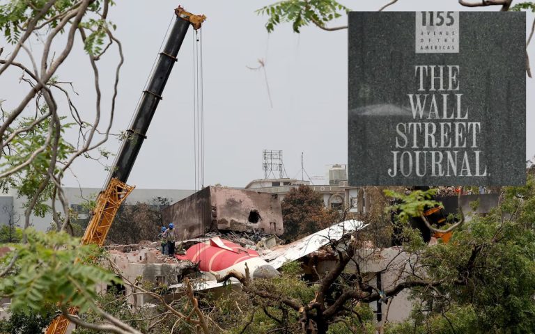 Ahmedabad Air India crash: While the probe details aren’t even out yet, Wall Street Journal steps in to protect Boeing and blame pilots for the crash