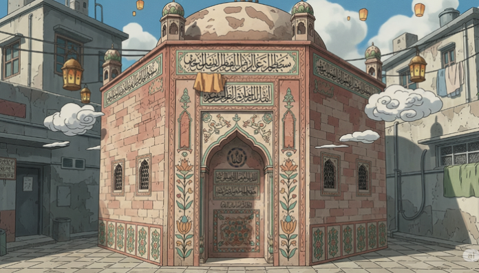 The SC held that the dargah was built on encroached land.