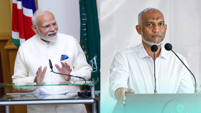 PM Narendra Modi, Dr Mohamed Muizzu