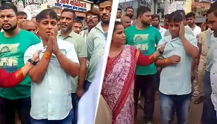 Maharashtra: Migrant auto driver beaten by the Uddhav Sena and MNS goons in Palghar days after “main Hindi bolunga” remark in viral video