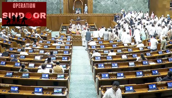 Opposition tries to disrupt Parliament during discussion on Operation Sindoor, after spending months trying to peddle lies and misinformation about it