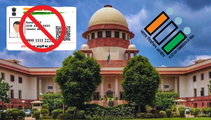 Aadhaar is not a proof of citizenship, EC tells the Supreme Court during hearing of petitions challenging electoral roll revision in Bihar
