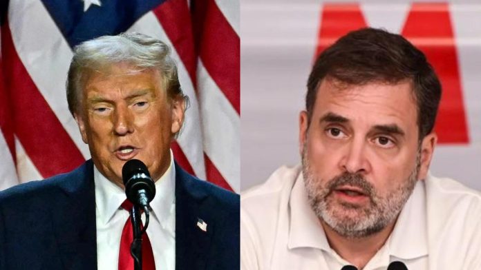 Rahul Gandhi endorses Trump's dead economy jibe