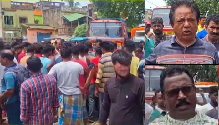 West Bengal: Muslim mob brutally thrashes Hindu man for not paying chanda for Muharram, hits him severely on the head, Hindus block roads in protest