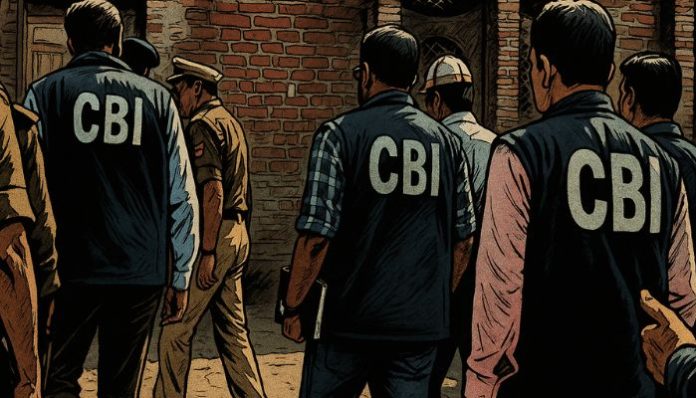 CBI officers investigate bribery scam involving private medical colleges and regulatory officials