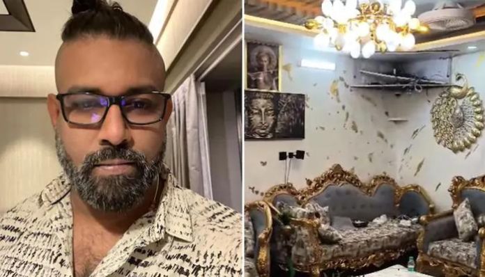 Rohan Saldanha and his luxurious house