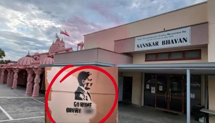 Australia: Hindu temple and Asian restaurants defaced with hate graffiti in Melbourne after an Indian was assaulted in Adelaide