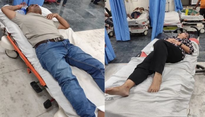 Muslim mob attacks journalists in Delhi Seemapuri